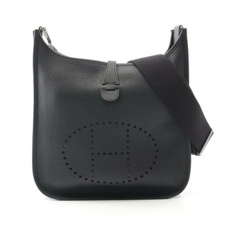 エルメス(HERMES)のエルメス HERMES エヴリン 3 トロワ PM ショルダーバッグ バッグ トリヨンクレマンス トリヨンクレマンス K刻印（2025年製造） レディース ブラック系 【中古】(ショルダーバッグ)