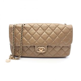 シャネル(CHANEL)のシャネル CHANEL マトラッセ ショルダーバッグ バッグ レザー レディース ブラウン系 【中古】(ショルダーバッグ)