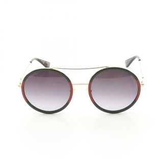 グッチ(GUCCI)のグッチ GUCCI サングラス 衣料品 GP / プラスチック メンズ レディース ゴールド系 / グリーン系 / レッド系 GG0061503 【中古】(サングラス/メガネ)