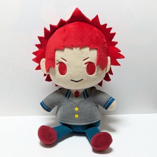 ヒロアカ　切島鋭児郎 ぬいぐるみ 座る 制服コスチューム