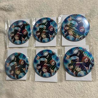 呪術廻戦 五条＆虎杖＆伏黒＆釘崎 コレクション缶バッジセット