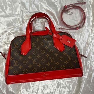 Louis Vuitton ショルダーバッグ モノグラム ドラPM レッド 通勤