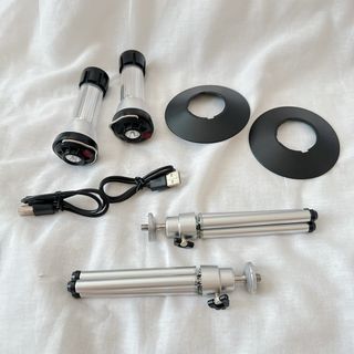⭐️LEDキャンプランタン 多機能ミニランタン 懐中電灯 USB充電式ライト