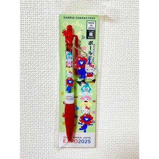 ミャクミャク サンリオ ボールペン EXPO 2025 大阪 関西 万博(キャラクターグッズ)