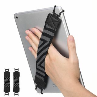 TiMOVO タブレットバンド 2個入り タブレットPC用安全ハンドストラップ (タブレット)