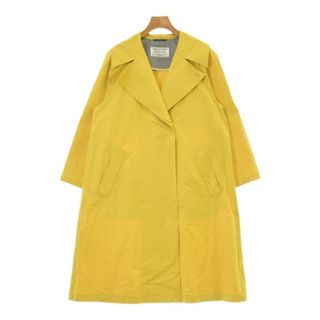 ステラシフォン(STELLA CIFFON)のSTELLA CIFFON ステラシフォン トレンチコート S 黄 【古着】【中古】【送料無料】(トレンチコート)