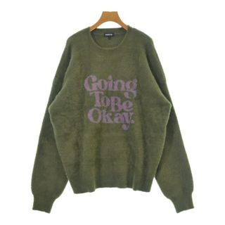 PAGEBOY - PAGE BOY ページボーイ ニット・セーター M カーキ 【古着】【中古】【送料無料】