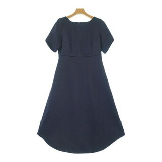 デミルクスビームス(Demi-Luxe BEAMS)のDemi-Luxe BEAMS デミルクスビームス ワンピース S 紺 【古着】【中古】【送料無料】(ひざ丈ワンピース)