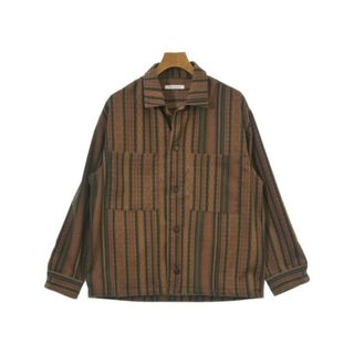 ジャーナルスタンダード(JOURNAL STANDARD)のJOURNAL STANDARD カジュアルシャツ M 茶 【古着】【中古】【送料無料】(シャツ)