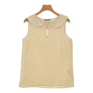 A.P.C. アーペーセー ブラウス XS ベージュ 【古着】【中古】【送料無料】(シャツ/ブラウス(長袖/七分))