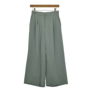 エムケーミッシェルクラン(MK MICHEL KLEIN)のMK MICHEL KLEIN ミッシェルクライン パンツ（その他） M 緑 【古着】【中古】【送料無料】(その他)