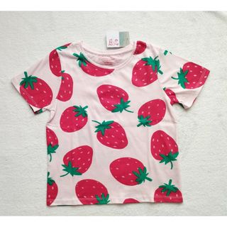 Primark イチゴ柄 ガールズTシャツ 6-7Y