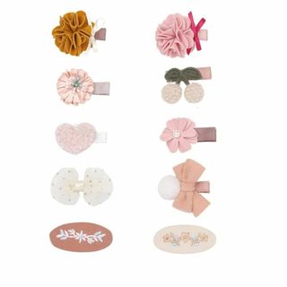 [LYXOTO] ベビー ヘアクリップ 赤ちゃん ヘアピン 子供 ヘアアクセサリ