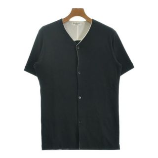 ヨウジヤマモトプールオム(Yohji Yamamoto POUR HOMME)のyohji yamamoto POUR HOMME Tシャツ・カットソー M 紺 【古着】【中古】【送料無料】(Tシャツ/カットソー(半袖/袖なし))