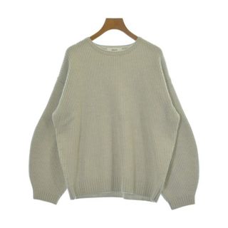エブール(ebure)のebure エブール ニット・セーター M グレー 【古着】【中古】【送料無料】(ニット/セーター)