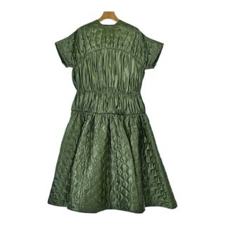 ノワールケイニノミヤ(noir kei ninomiya)のnoir kei ninomiya ワンピース S カーキ 【古着】【中古】【送料無料】(ひざ丈ワンピース)