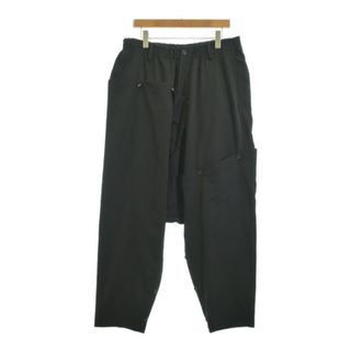 ヨウジヤマモトプールオム(Yohji Yamamoto POUR HOMME)のyohji yamamoto POUR HOMME パンツ（その他） XL 黒 【古着】【中古】【送料無料】(その他)