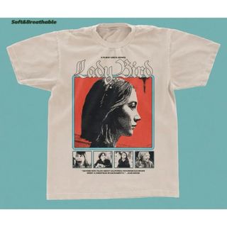 映画 レディ・バード Tシャツ シアーシャ・ローナン グレタ・ガーウィグ L