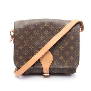 ルイヴィトン(LOUIS VUITTON)のルイ・ヴィトン LOUIS VUITTON カルトシエールGM モノグラム ショルダーバッグ バッグ PVCコーティングキャンバス レザー レディース ブラウン系 M51252 【中古】(ショルダーバッグ)