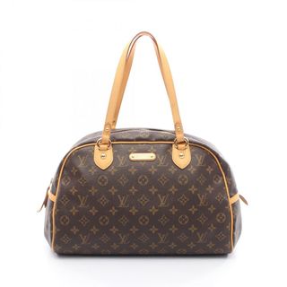 ルイヴィトン(LOUIS VUITTON)のルイ・ヴィトン LOUIS VUITTON モントルグイユGM モノグラム ショルダーバッグ バッグ PVCコーティングキャンバス レザー レディース ブラウン系 M95566 【中古】(ショルダーバッグ)