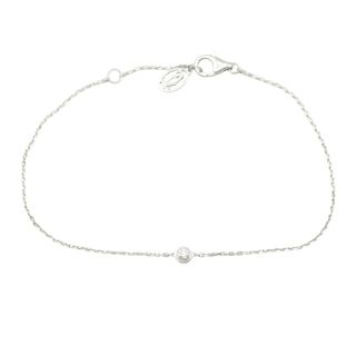 カルティエ(Cartier)のカルティエ CARTIER ダムール ブレスレット XS ブレスレット アクセサリー K18WG（ホワイトゴールド） ダイヤモンド レディース クリア系 【中古】(ブレスレット/バングル)