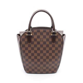 ルイヴィトン(LOUIS VUITTON)のルイ・ヴィトン LOUIS VUITTON サリア ソー ダミエエベヌ ハンドバッグ バッグ PVCコーティングキャンバス レザー レディース ブラウン系 N51284 【中古】(ハンドバッグ)