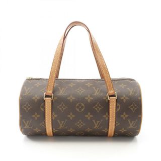 ルイヴィトン(LOUIS VUITTON)のルイ・ヴィトン LOUIS VUITTON パピヨン26 モノグラム ハンドバッグ バッグ PVCコーティングキャンバス レザー レディース ブラウン系 M51386 【中古】(ハンドバッグ)