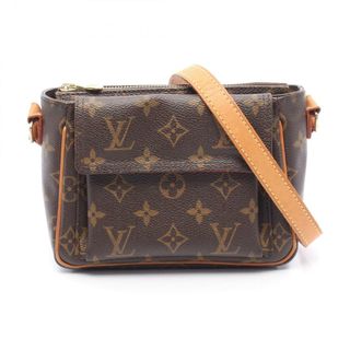 ルイヴィトン(LOUIS VUITTON)のルイ・ヴィトン LOUIS VUITTON ヴィバシテPM モノグラム ショルダーバッグ バッグ PVCコーティングキャンバス レザー レディース ブラウン系 M51165 【中古】(ショルダーバッグ)