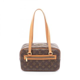 ルイヴィトン(LOUIS VUITTON)のルイ・ヴィトン LOUIS VUITTON シテMM モノグラム ショルダーバッグ バッグ PVCコーティングキャンバス レザー レディース ブラウン系 M51182 【中古】(ショルダーバッグ)
