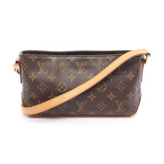 ルイヴィトン(LOUIS VUITTON)のルイ・ヴィトン LOUIS VUITTON トロター ショルダーバッグ バッグ PVCコーティングキャンバス レザー モノグラム レディース ブラウン系 M51240 【中古】(ショルダーバッグ)