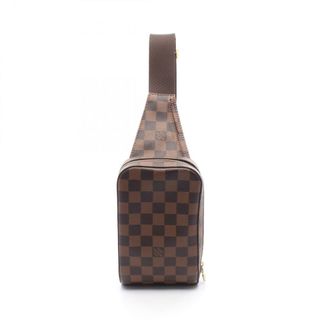 ルイヴィトン(LOUIS VUITTON)のルイ・ヴィトン LOUIS VUITTON ジェロニモス ウエストバッグ ボディバッグ バッグ PVCコーティングキャンバス ダミエ メンズ レディース ブラウン系 N51994 【中古】(ボディバッグ/ウエストポーチ)