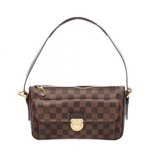 ルイヴィトン(LOUIS VUITTON)のルイ・ヴィトン LOUIS VUITTON ラヴェッロGM ショルダーバッグ バッグ PVCコーティングキャンバス レザー ダミエ レディース ブラウン系 N60006 【中古】(ショルダーバッグ)