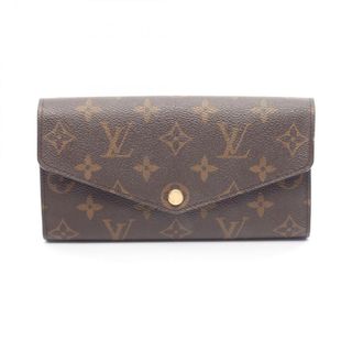 ルイヴィトン(LOUIS VUITTON)のルイ・ヴィトン LOUIS VUITTON ポルトフォイユ サラ 二つ折り長財布 財布 PVC モノグラム レディース ブラウン系 M60531 【中古】(財布)
