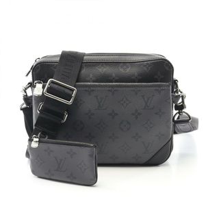 ルイヴィトン(LOUIS VUITTON)のルイ・ヴィトン LOUIS VUITTON トリオ メッセンジャー モノグラム エクリプス ショルダーバッグ バッグ PVCコーティングキャンバス レザー メンズ ブラック系 / グレー系 M69443 【中古】(ショルダーバッグ)