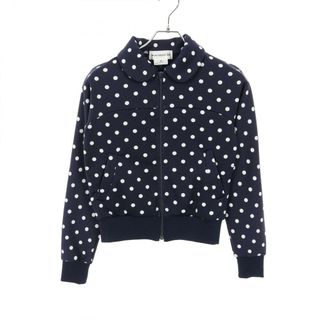コムデギャルソンガール COMME des GARCONS GIRL ドット柄 衣料品 アウター ポリエステル レディース ネイビー系 / ホワイト系 NL-T002 【中古】(その他)