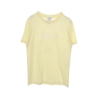 パトゥ PATOU ESSENTIAL PATOU T SHIRT カットソー 衣料品 トップス コットン レディース イエロー系 JE0299999213M 【中古】(カットソー(長袖/七分))