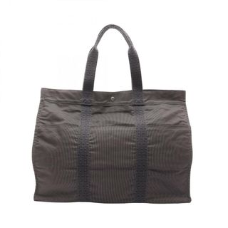 エルメス(HERMES)のエルメス HERMES エールラインTGM トートバッグ バッグ ナイロンキャンバス メンズ レディース グレー系 【中古】(トートバッグ)