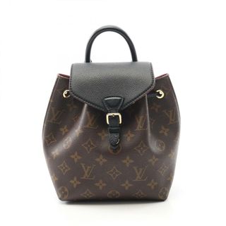 ルイヴィトン(LOUIS VUITTON)のルイ・ヴィトン LOUIS VUITTON モンスリ NM BB リュックサック バックパック バッグ PVCコーティングキャンバス レザー モノグラム レディース ブラウン系 / ブラック系 M45516 【中古】(リュック/バックパック)