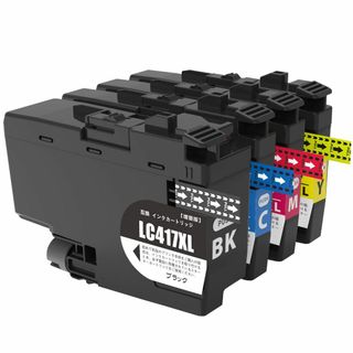 【新着商品】ブラザー LC417XL 互換インクカートリッジ Brother L