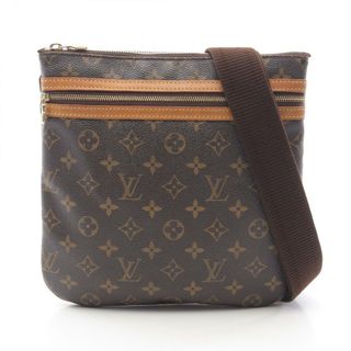 ルイヴィトン(LOUIS VUITTON)のルイ・ヴィトン LOUIS VUITTON ポシェットボスフォール ショルダーバッグ バッグ PVCコーティングキャンバス レザー モノグラム レディース ブラウン系 M40044 【中古】(ショルダーバッグ)