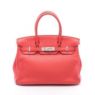 エルメス(HERMES)のエルメス HERMES バーキン30 ブーゲンビリア ハンドバッグ バッグ トリヨンクレマンス トリヨンクレマンス レディース レッド系 030335CK 【中古】(ハンドバッグ)