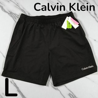 カルバンクライン(Calvin Klein)のCalvin Klein 水着 メンズ 黒 シンプル モダン ワンポイント(水着)