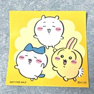 ちいかわ　ポップアップストア　ノベルティ　ステッカー　うさぎ　ハチワレ(ノベルティグッズ)