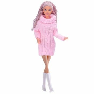 バービー人形 リカちゃん ジェニー 1/6 服 ドレス アウトフィット 715(その他)