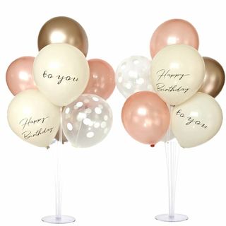 【2台+風船セット】バルーンスタンド 風船 セット バルーン 飾り 誕生日 飾り