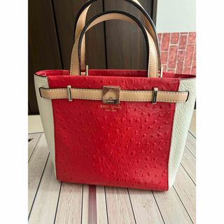 ケイトスペードニューヨーク(kate spade NEW YORK)のkatespade オーストリッチ風　トートバッグ(トートバッグ)