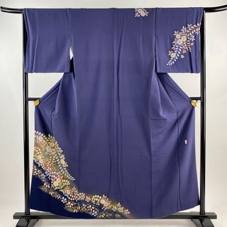 訪問着 身丈158cm 裄丈65cm 正絹 名品 【中古】(着物)