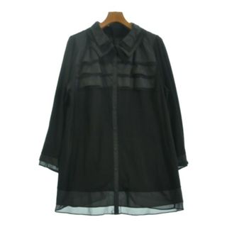 ヒロコビス(HIROKO BIS)のHIROKO BIS ヒロコビズ ブラウス XXL 黒 【古着】【中古】【送料無料】(シャツ/ブラウス(長袖/七分))