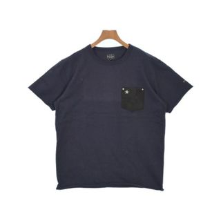 ショット(schott)のSchott ショット Tシャツ・カットソー XL 紺 【古着】【中古】【送料無料】(Tシャツ/カットソー(半袖/袖なし))