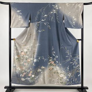 訪問着 身丈151.5cm 裄丈66cm 正絹 美品 名品 【中古】(着物)